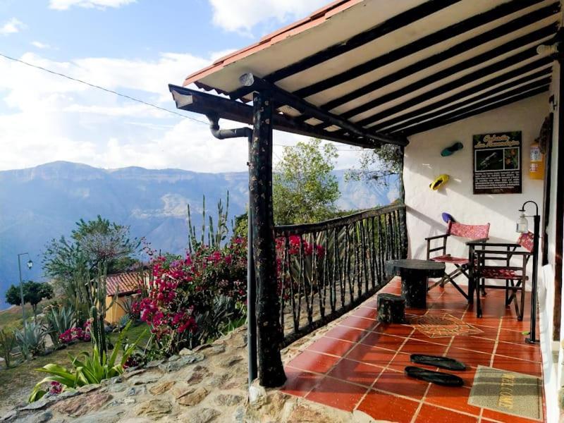 Cabanas Canon Del Chicamocha Aratoca Kültér fotó