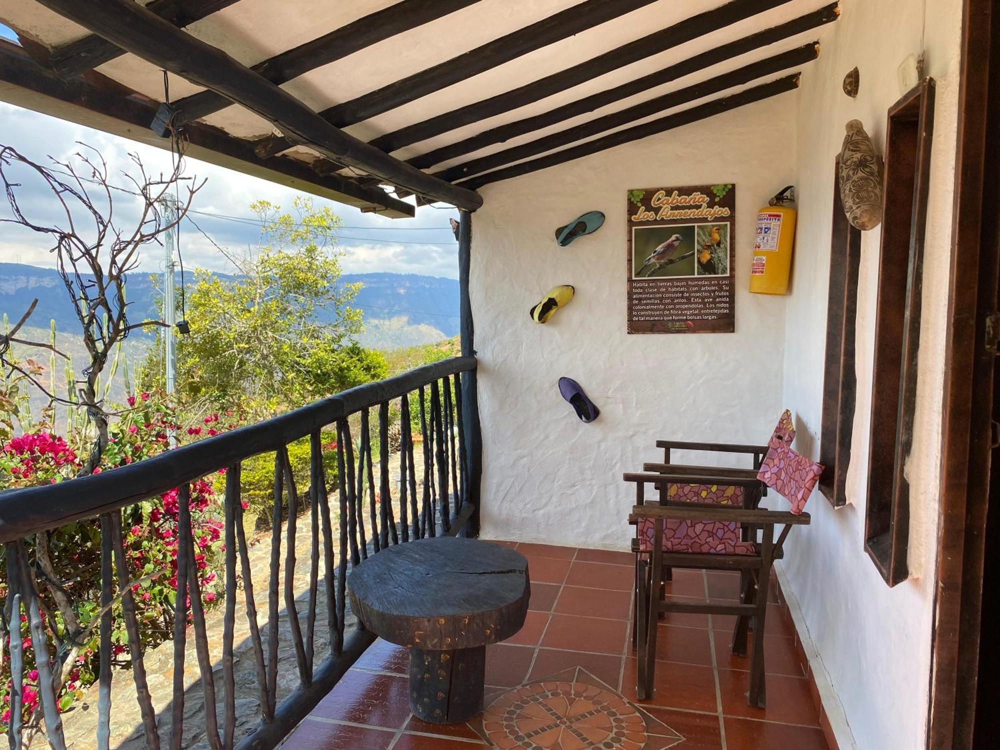Cabanas Canon Del Chicamocha Aratoca Kültér fotó