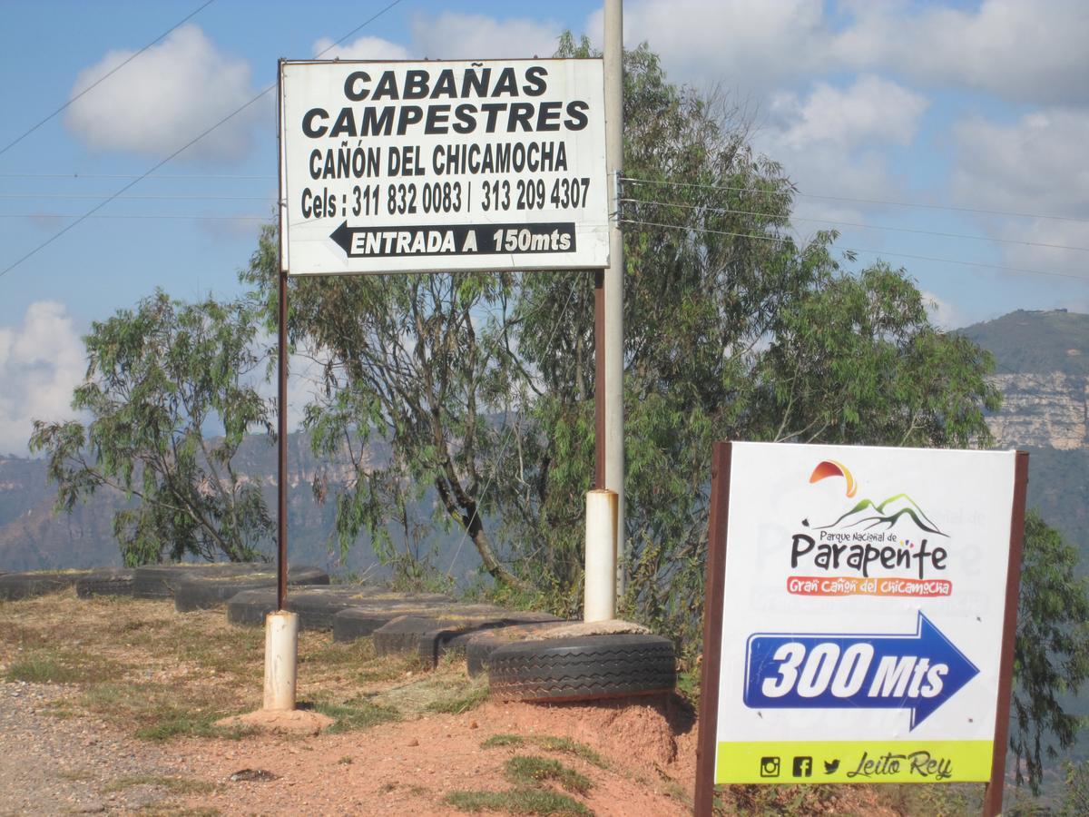 Cabanas Canon Del Chicamocha Aratoca Kültér fotó